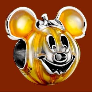 925 Silver Disney Pumpkin Charm